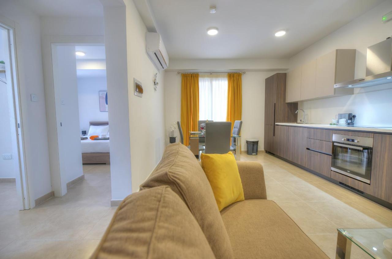 Brand New And Tastefully Furnished 2 Bedroom Apartment Ddif1-2 Gzira Esterno foto